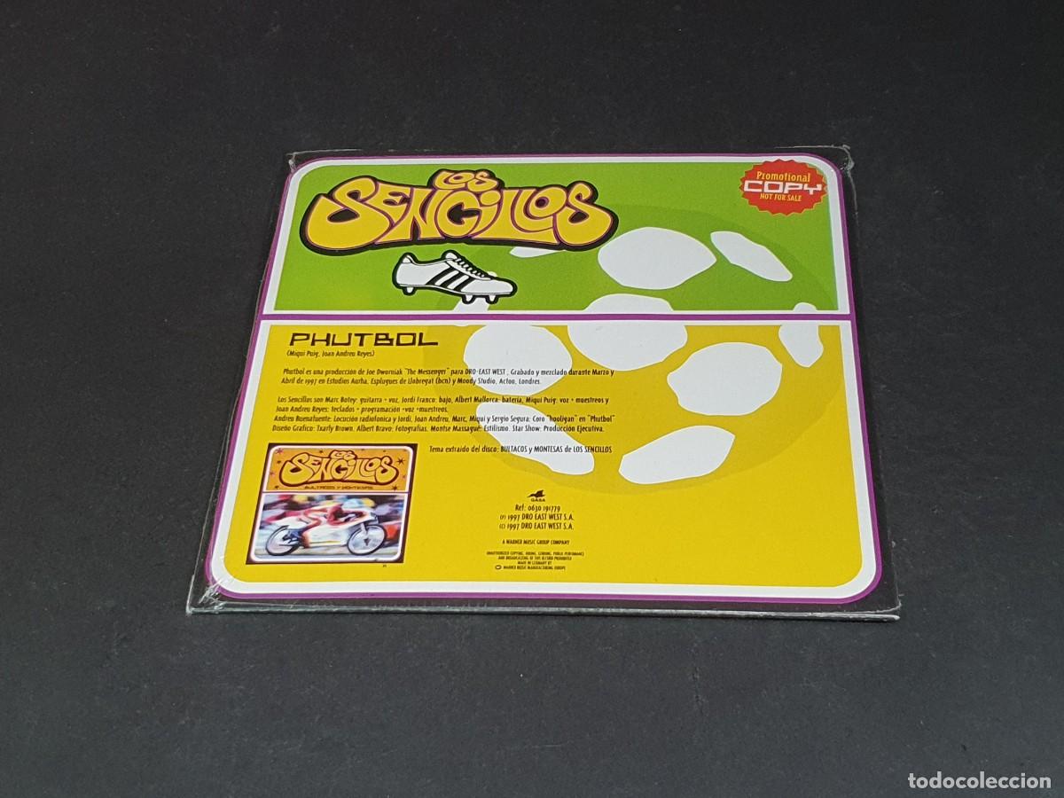 CDs de m&uacute;sica: CD SINGLE PRECINTADO - LOS SENCILLOS - PHUTBOL - 1997 - Foto 2