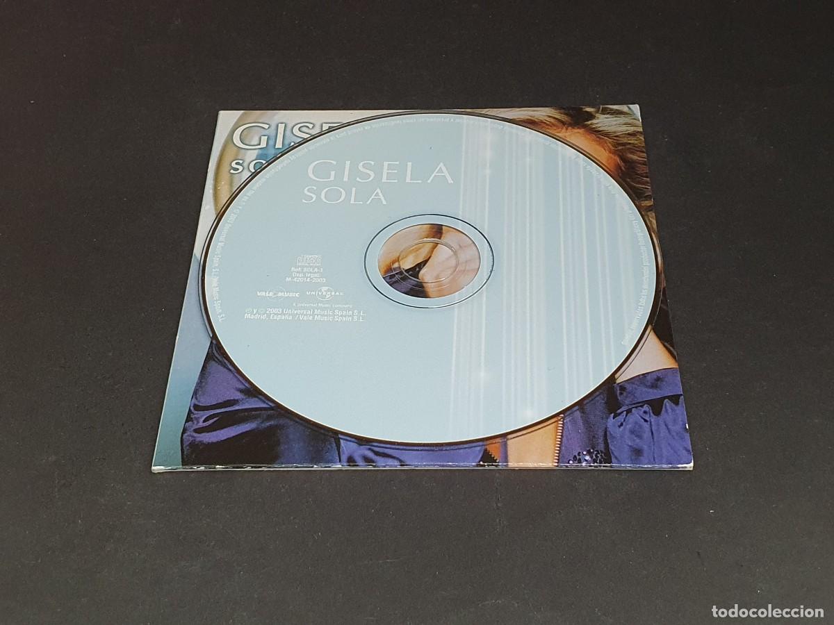 CDs de m&uacute;sica: CD SINGLE - GISELA - SOLA - 2003 - Foto 2