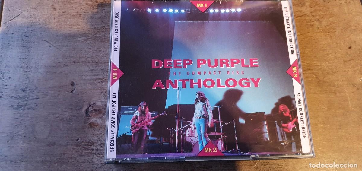 CDs de m&uacute;sica: DEEP PURPLE. ANTHOLOGY. 2 CD. CON LIBRETO - Foto 1