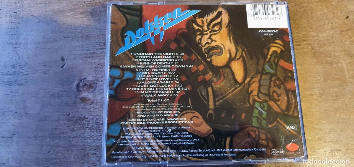 CDs de m&uacute;sica: DOKKEN. BEAST FROM THE EAST. CD - Foto 2