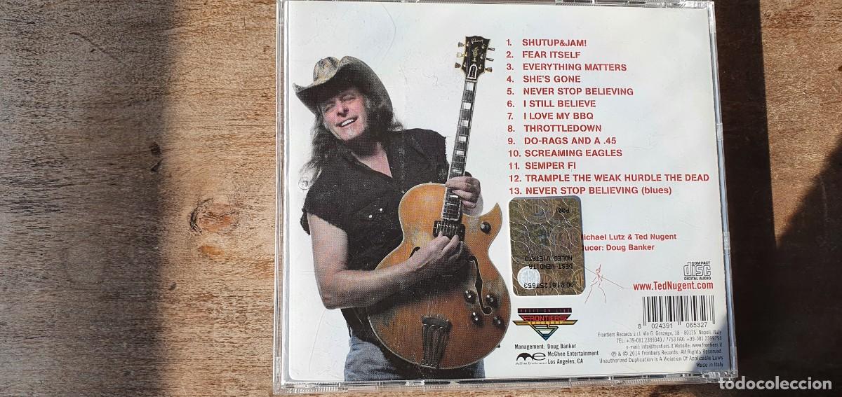 CDs de m&uacute;sica: TED NUGENT. SHUTUP & JAM. CD - Foto 2