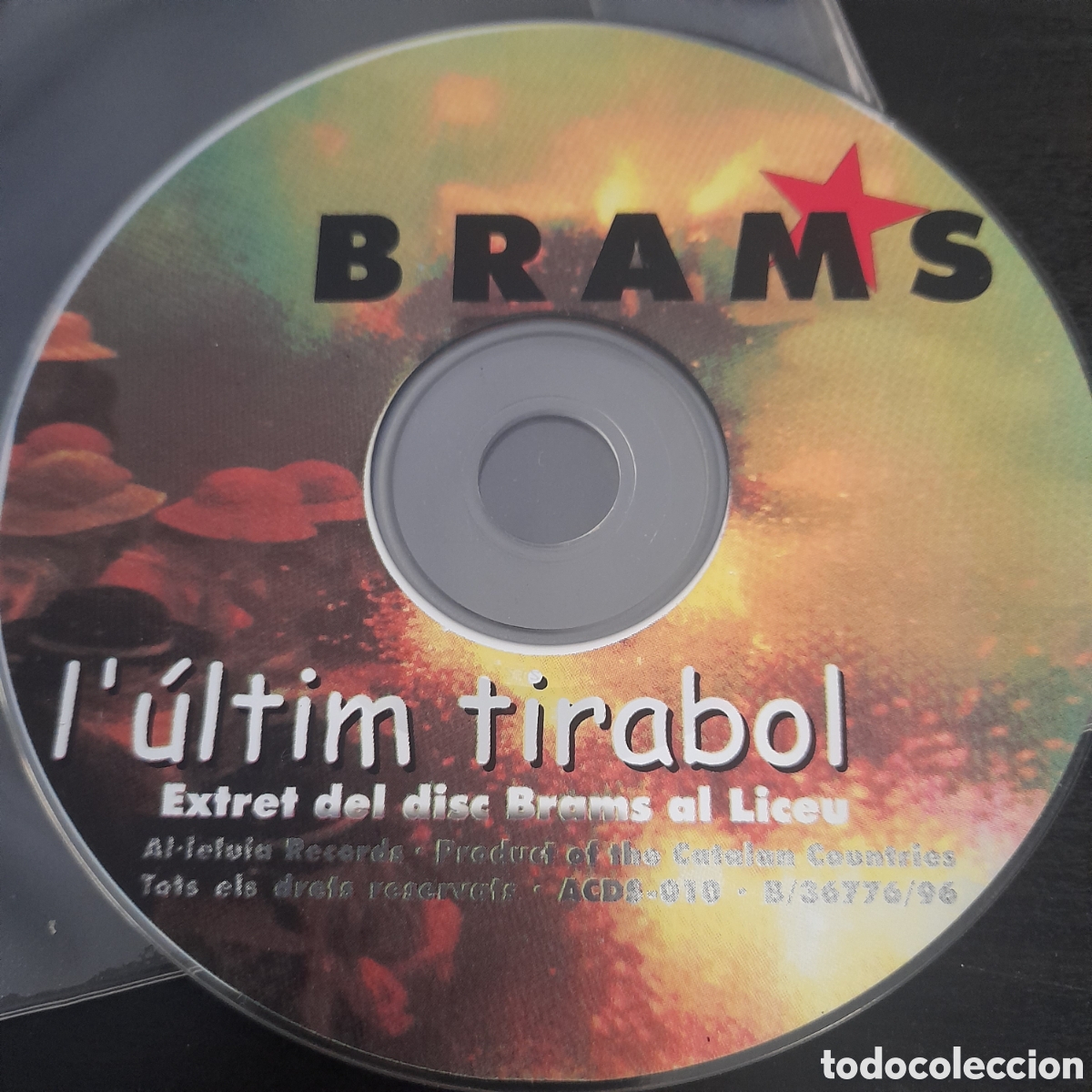 CDs de m&uacute;sica: Brams &ndash; L&Uacute;ltim Tirabol. CD. 1996 - Foto 1