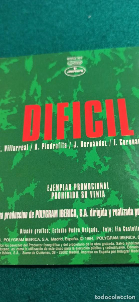 CDs de m&uacute;sica: cd single BARRICADA dificil ENVIO CERTIFICADO GRATUITO - Foto 8
