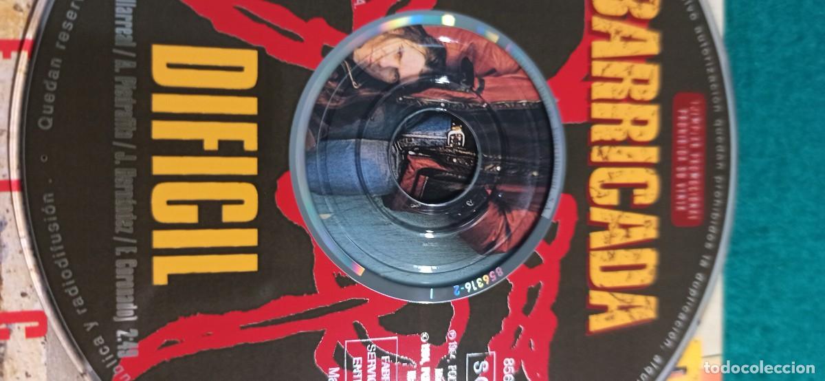 CDs de m&uacute;sica: cd single BARRICADA dificil ENVIO CERTIFICADO GRATUITO - Foto 14