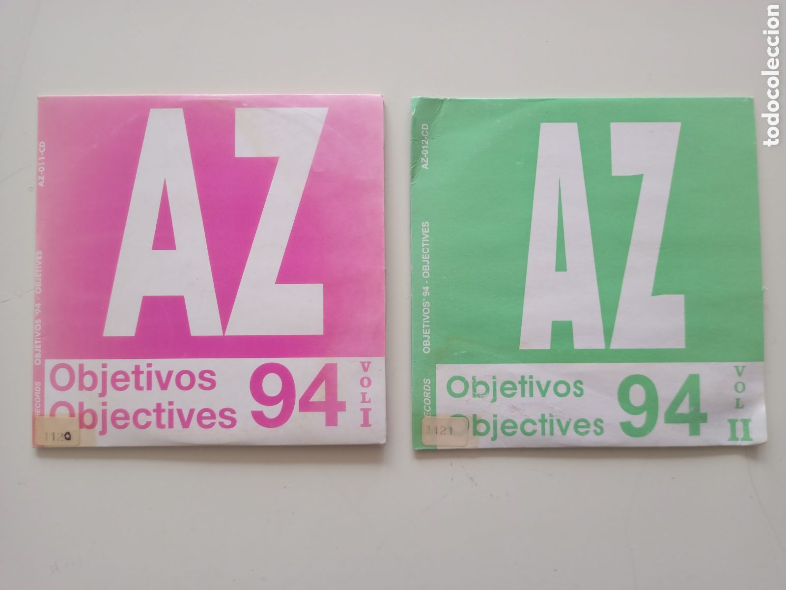 CDs de m&uacute;sica: AZ Objetivos 94 Vol 1 y 2 - Foto 1