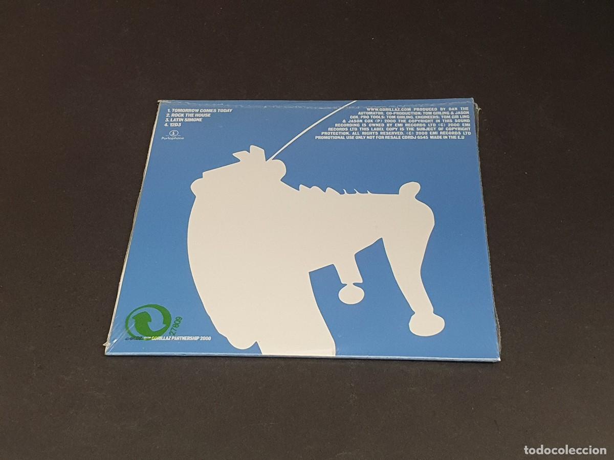 CDs de m&uacute;sica: CD SINGLE PRECINTADO - GORILLAZ - TOMORROW COMES TODAY - 2000 - Foto 2