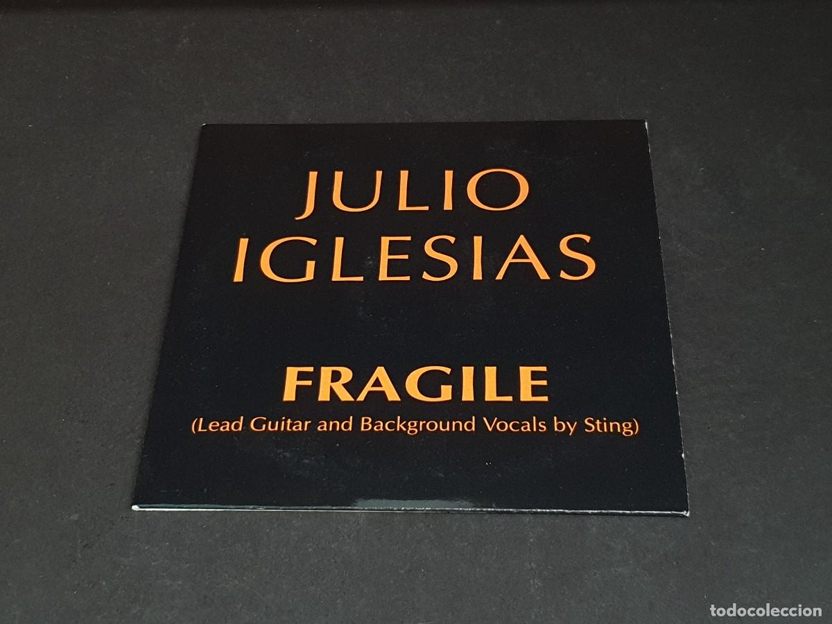 CDs de m&uacute;sica: CD SINGLE - JULIO IGLESIAS - FRAGILE - 1994 - Foto 1