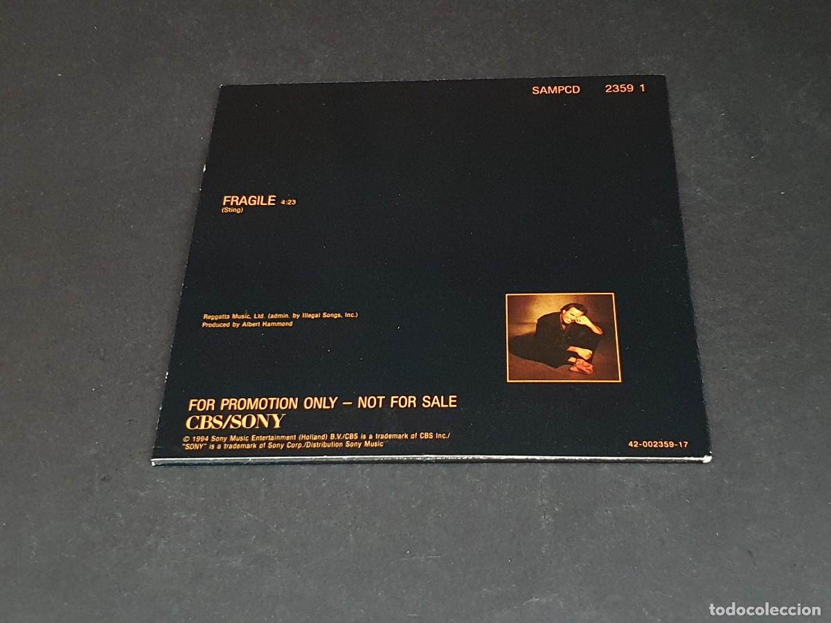 CDs de m&uacute;sica: CD SINGLE - JULIO IGLESIAS - FRAGILE - 1994 - Foto 3