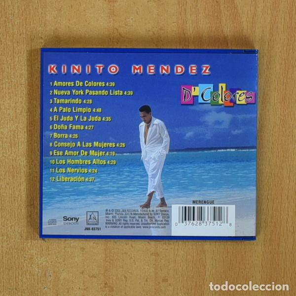 CDs de m&uacute;sica: KINITO MENDEZ - D COLORES - CD - Foto 2