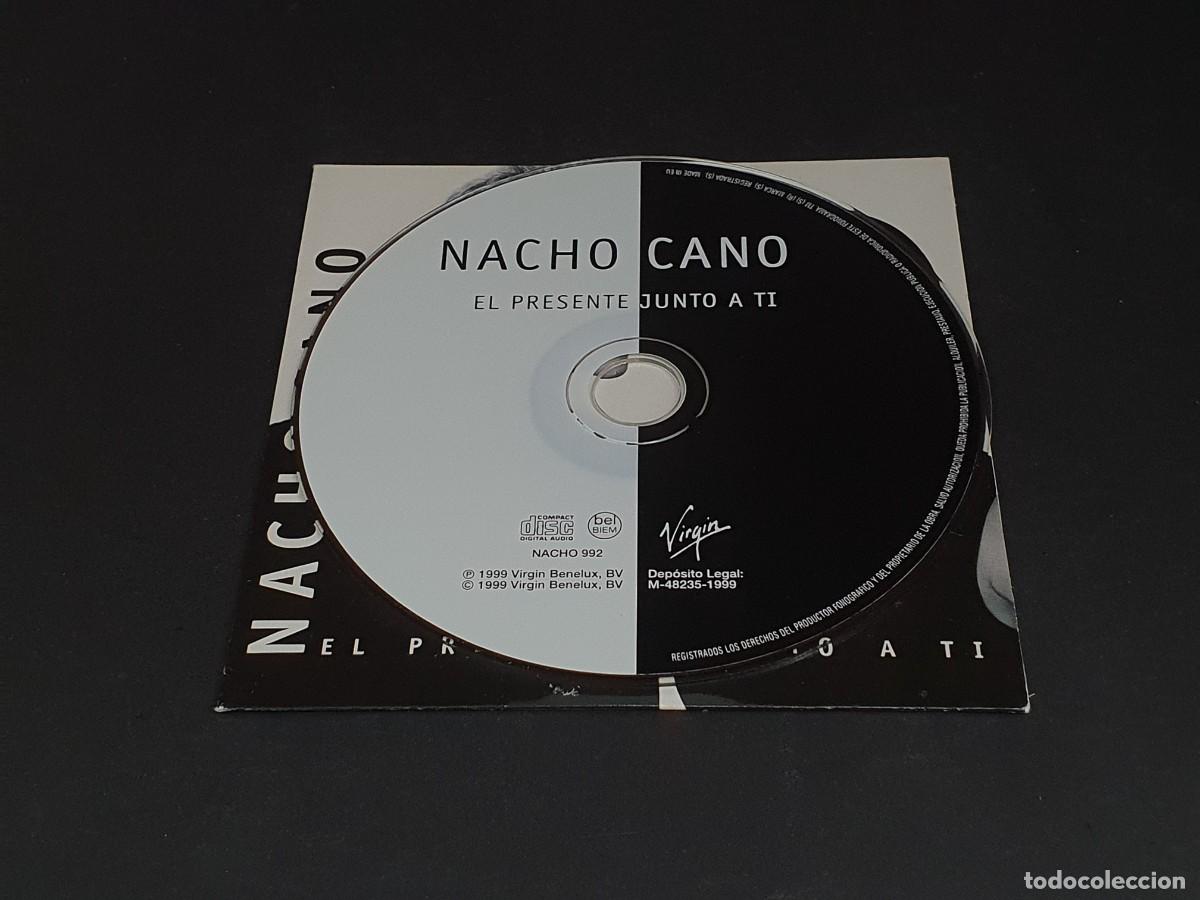 CDs de m&uacute;sica: CD SINGLE - NACHO CANO - EL PRESENTE JUNTO A TI - 1999 - Foto 2