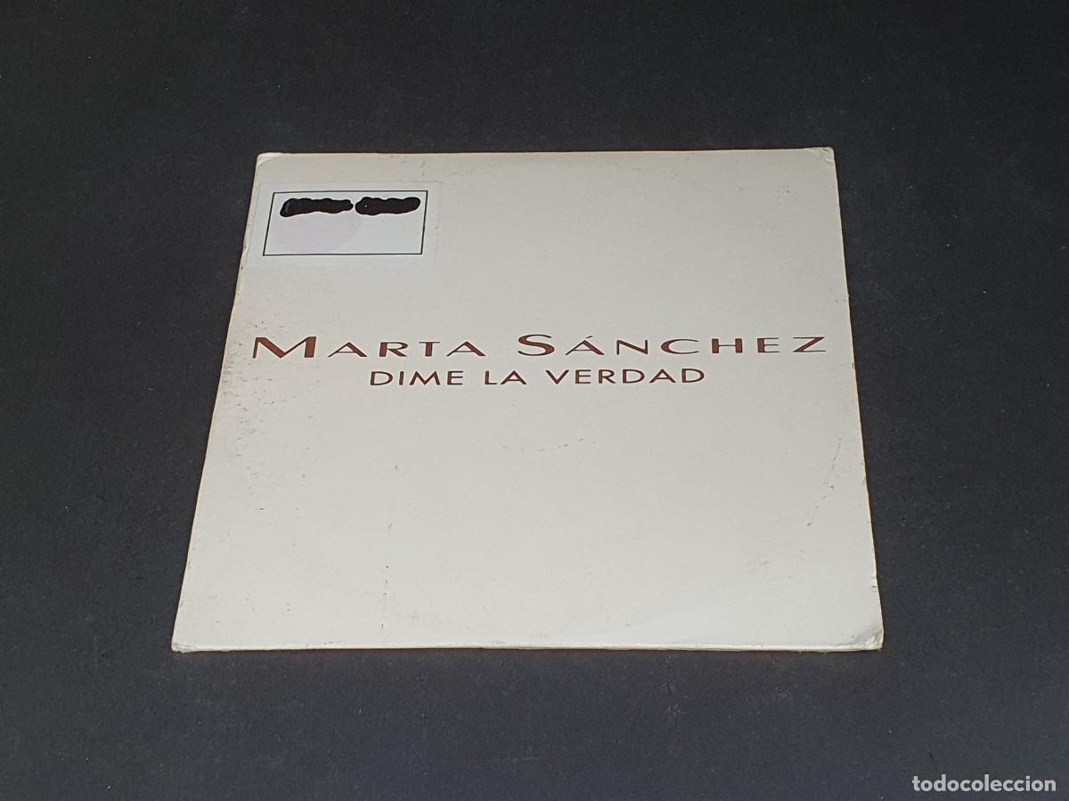 CDs de m&uacute;sica: CD SINGLE - MARTA S&Aacute;NCHEZ - DIME LA VERDAD - 1995 - Foto 1