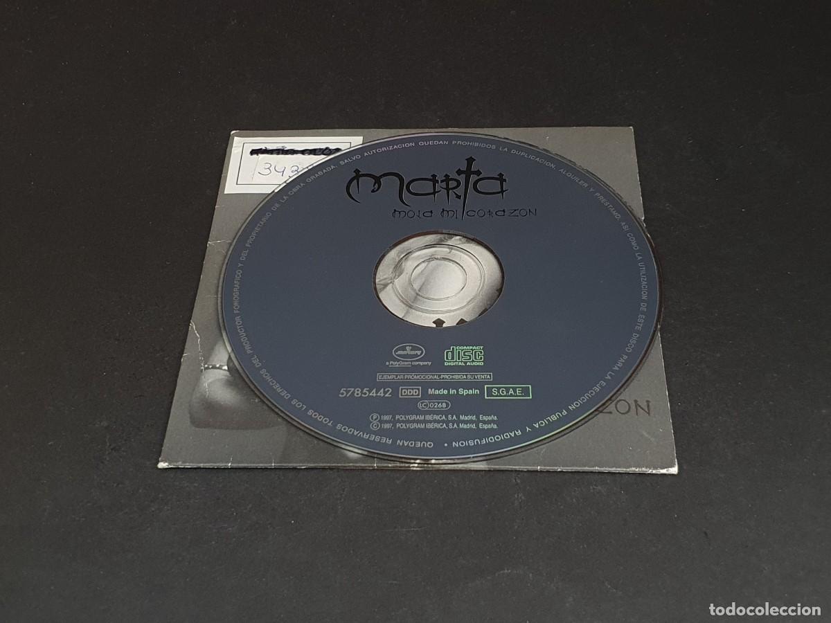 CDs de m&uacute;sica: CD SINGLE - MARTA S&Aacute;NCHEZ - MOJA MI CORAZON - 1997 - Foto 2