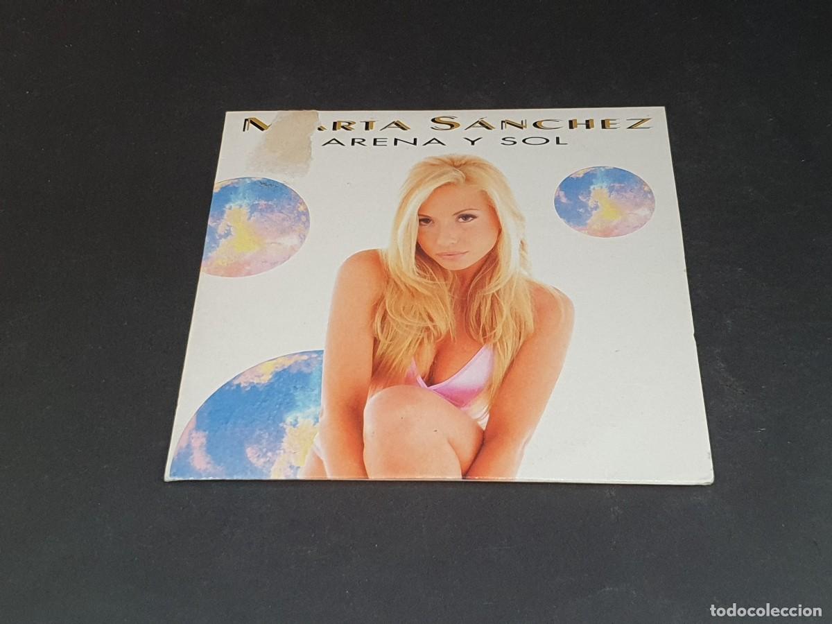 CDs de m&uacute;sica: CD SINGLE - MARTA S&Aacute;NCHEZ - ARENA Y SOL - 1995 - Foto 1