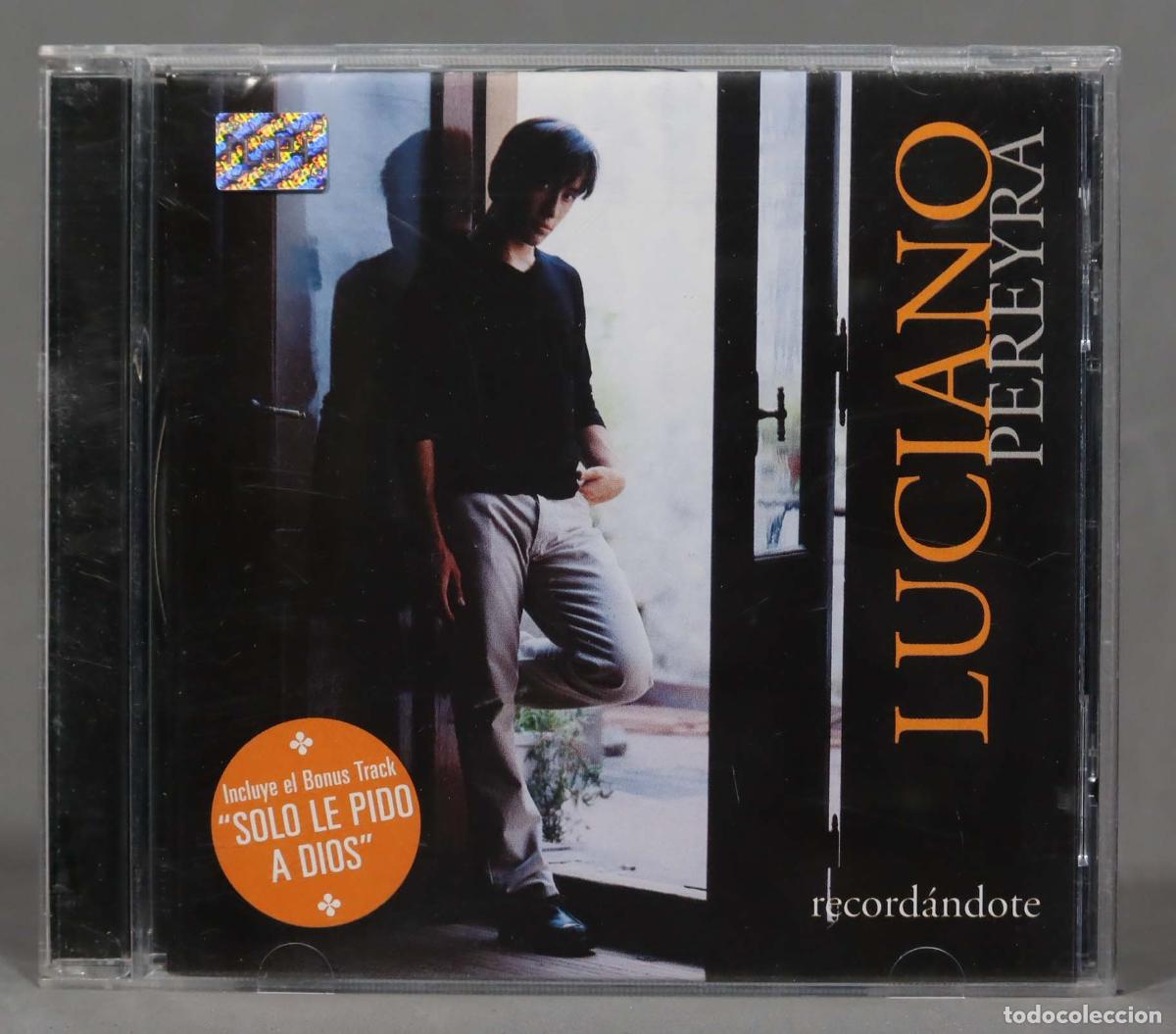 CDs de m&uacute;sica: CD. Luciano Pereyra &ndash; Record&aacute;ndote - Foto 1