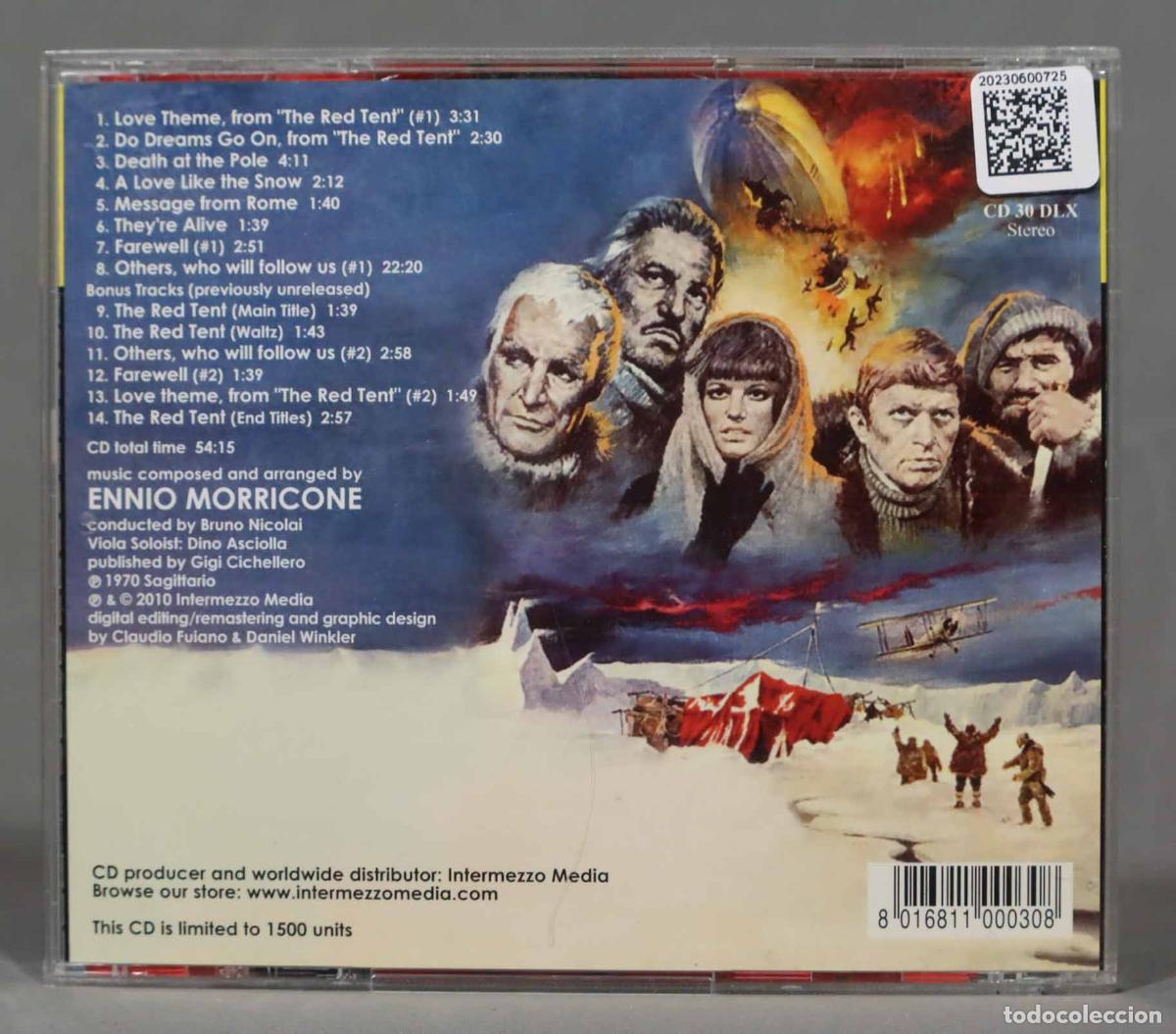 CDs de m&uacute;sica: CD. THE RED TENT. MORRICONE - Foto 2
