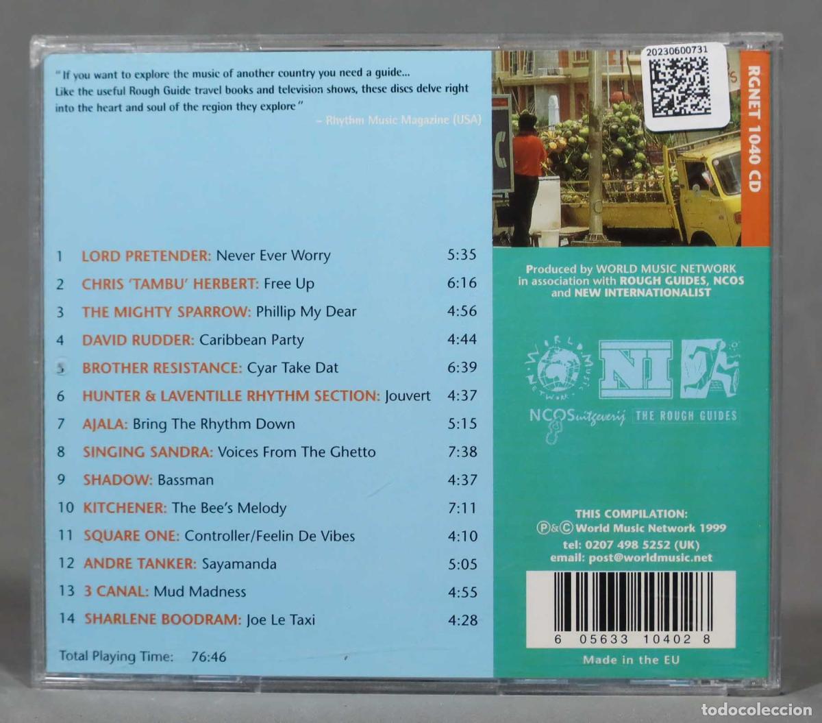 CDs de m&uacute;sica: CD. The Rough Guide To Calypso and Soca - Foto 2