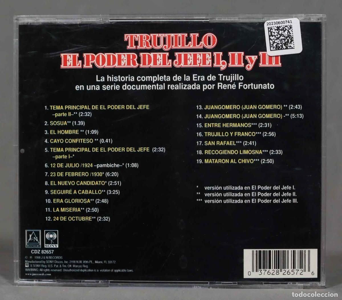 CDs de m&uacute;sica: CD. TRUJILLO. EL PODER DEL JEFE - Foto 2