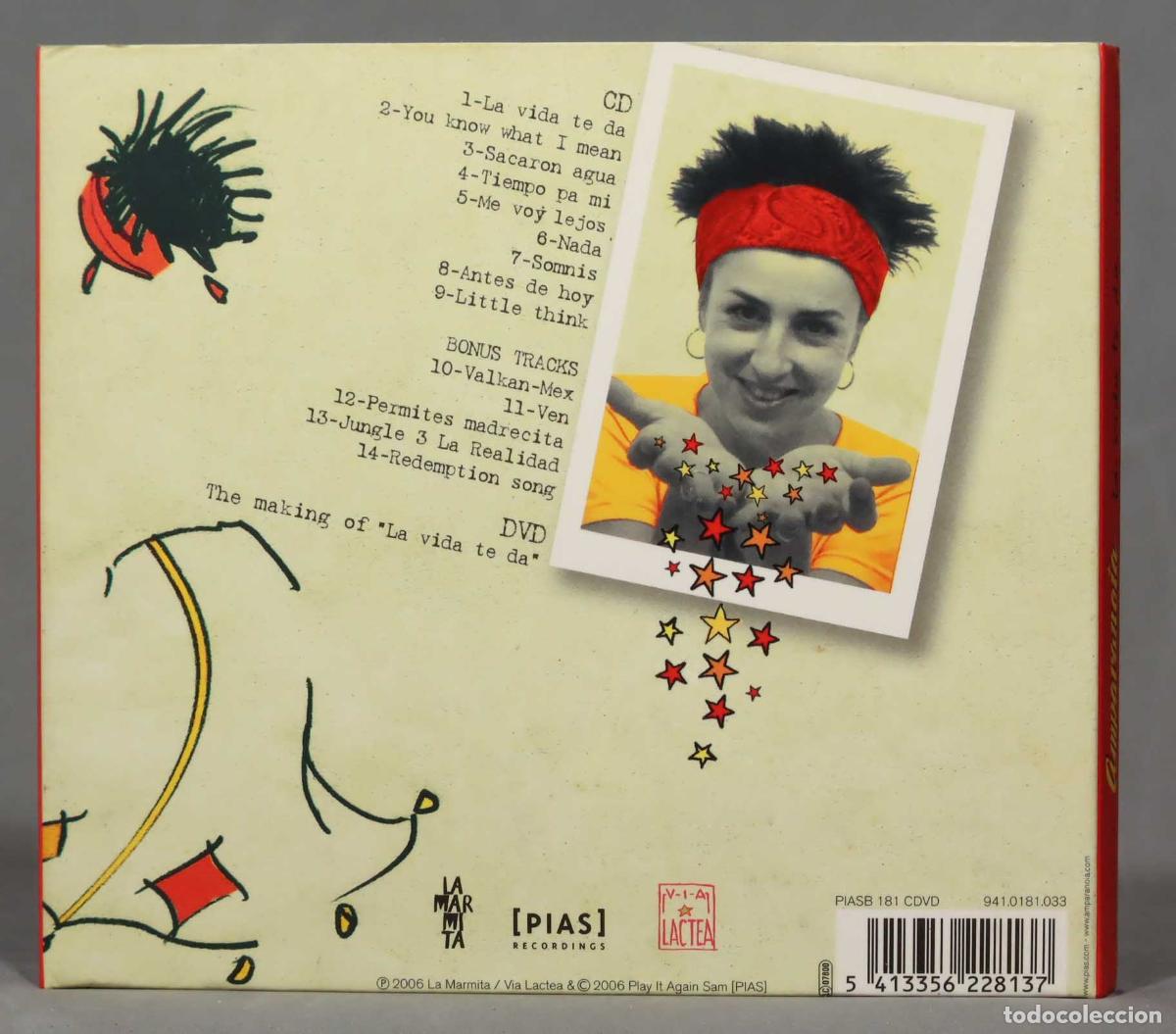 CDs de m&uacute;sica: CD+DVD. Amparanoia &ndash; La Vida Te Da - Foto 2