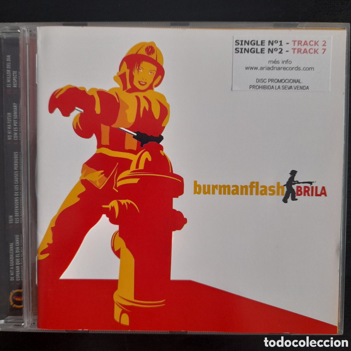 CDs de m&uacute;sica: Burman Flash &ndash; Brila. 2004. CD, Album. - Foto 1