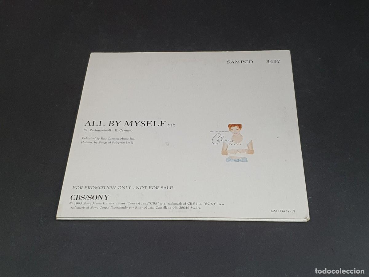 CDs de m&uacute;sica: CD SINGLE - CELINE DION - ALL BY MYSELF - 1995 - Foto 3