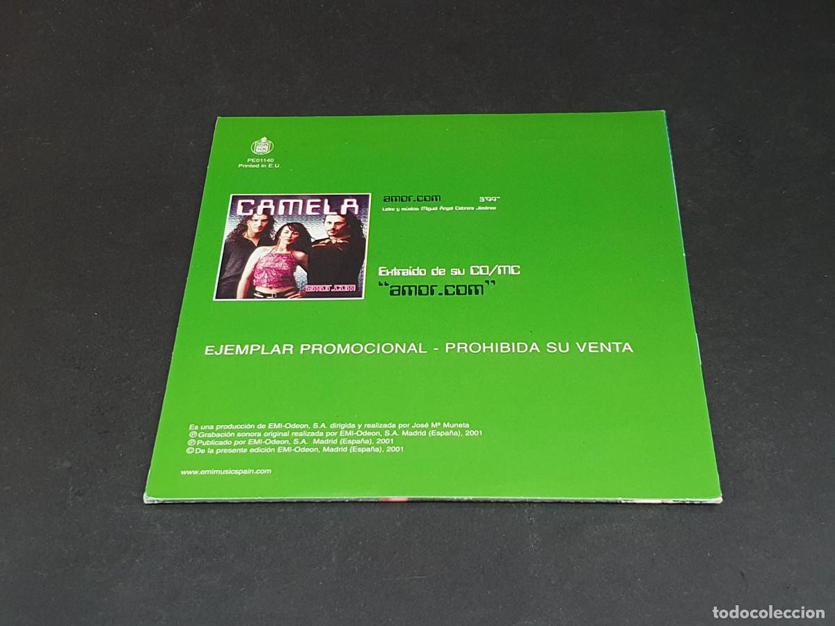 CDs de m&uacute;sica: CD CAMELA - AMOR.COM - 2001 - Foto 3