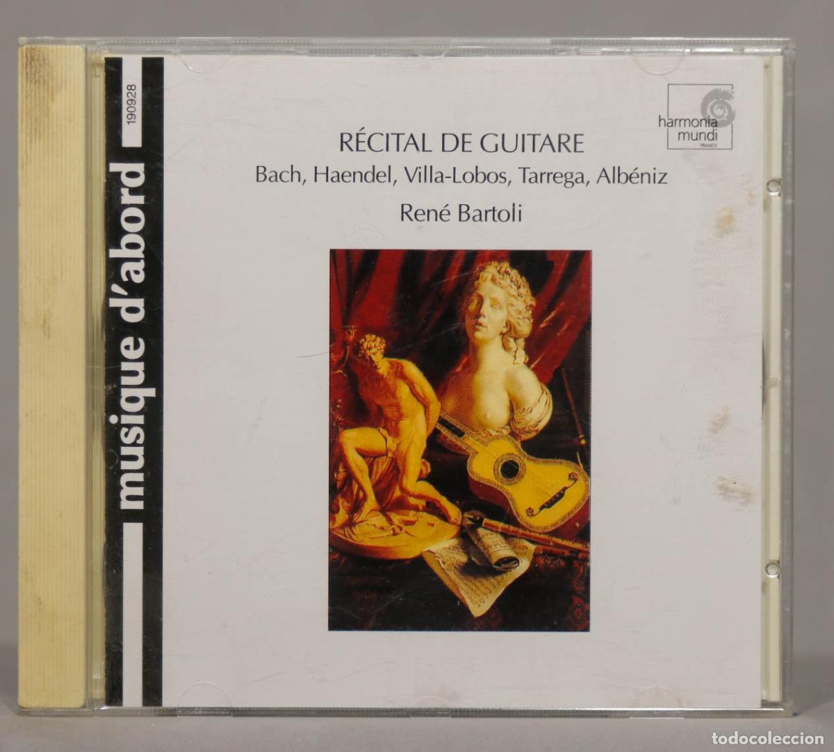 CD di Musica: CD. Ren&eacute; Bartoli &ndash; R&eacute;cital De Guitare