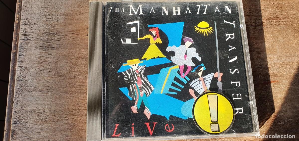 CDs de m&uacute;sica: THE MANHATTAN TRANSFER. LIVE. CD - Foto 1
