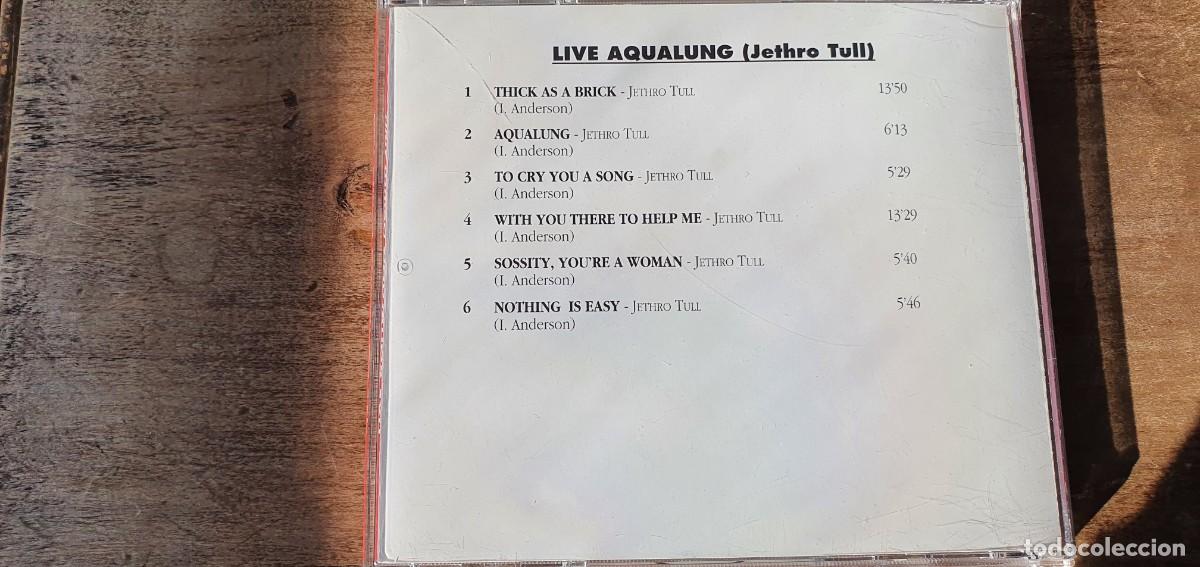 CDs de m&uacute;sica: JETHRO TULL. LIVE AQUALUNG. CD - Foto 2