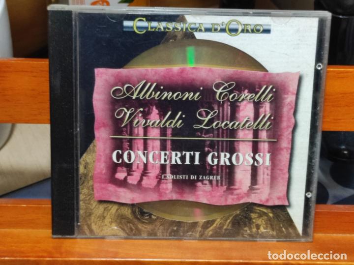 CDs de m&uacute;sica: CD - CLASSICA D&acute;ORO - ALBINONI / CORELLI / VIVALDI / LOCATELLI (C59) - Foto 1
