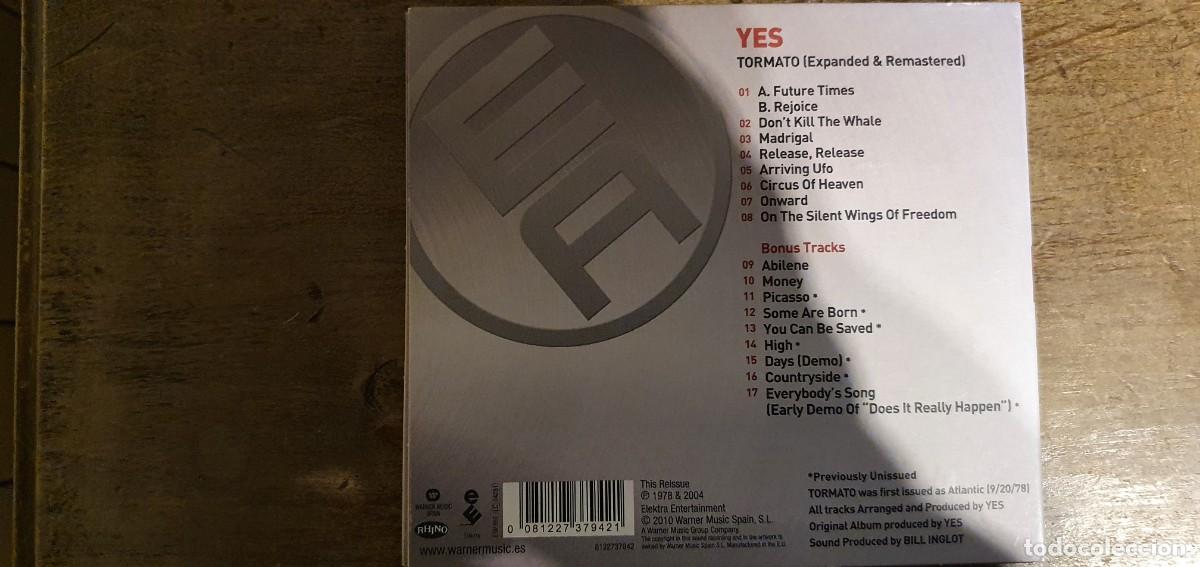 CDs de m&uacute;sica: YES. TORMATO - Foto 2