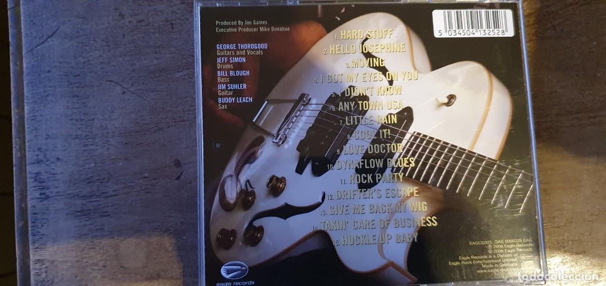 CDs de m&uacute;sica: GEORGE THOROGOOD. THE HARD STUFF. CD - Foto 2
