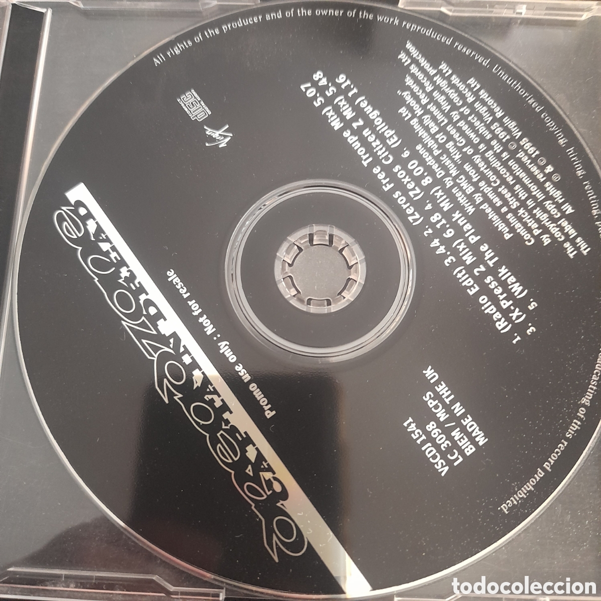 CDs de m&uacute;sica: Dreadzone &ndash; Captain Dread. 1995, UK. CD, Maxi-Single, Promo - Foto 2