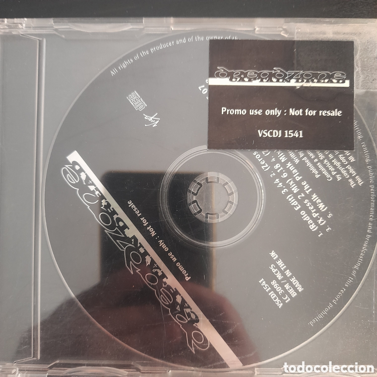 CDs de m&uacute;sica: Dreadzone &ndash; Captain Dread. 1995, UK. CD, Maxi-Single, Promo - Foto 1