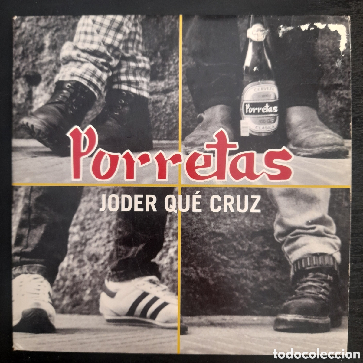 CDs de m&uacute;sica: Porretas &ndash; Joder Qu&eacute; Cruz. 1998. CD, Single, Promo - Foto 1