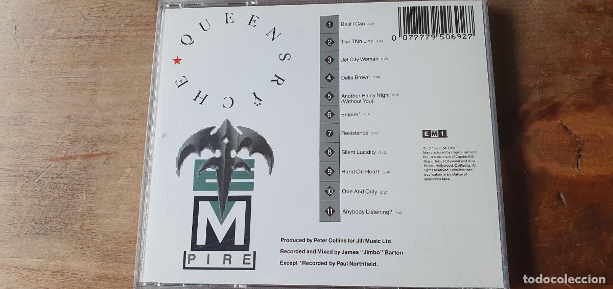 CDs de m&uacute;sica: QUEENSRYCHE. EMPIRE. CD - Foto 2