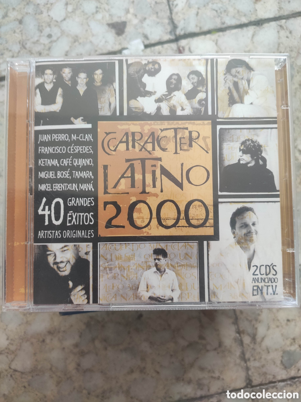 CDs de m&uacute;sica: 2 CD CARACTER LATINO 2000. - Foto 1
