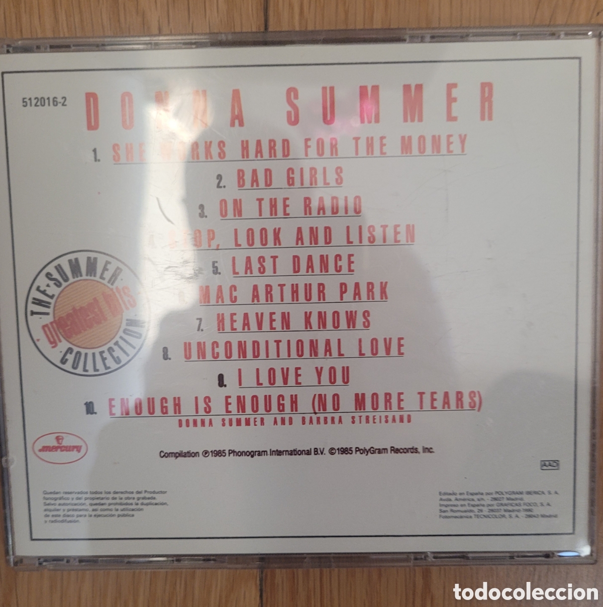CDs de m&uacute;sica: Donna Summer The Summer collection cd - Foto 4