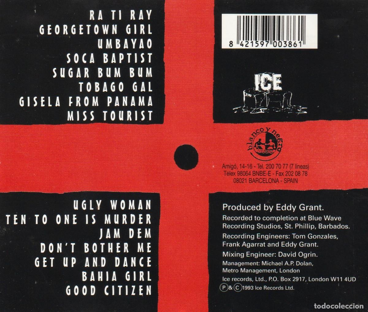 CDs de m&uacute;sica: �R5076 - EDDY GRANT. SOCA BAPTISM. CD. - Foto 2
