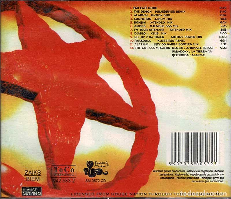 CDs de m&uacute;sica: 666 - Nitemare. CD - Foto 2
