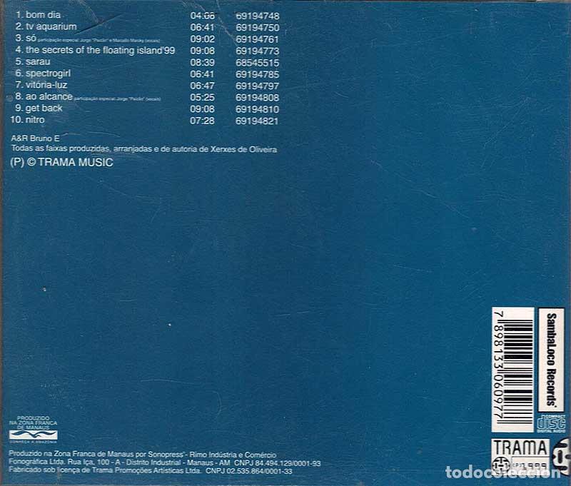 CDs de m&uacute;sica: XRS Land - Sarau. CD - Foto 2