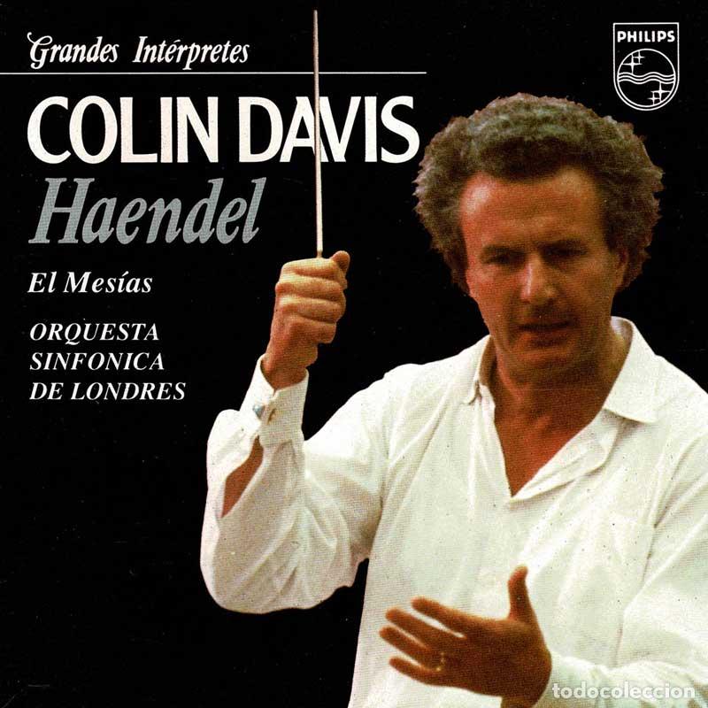 CDs de m&uacute;sica: Haendel. Colin Davis - El Mes&iacute;as. CD - Foto 1