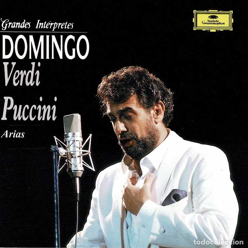 CDs de m&uacute;sica: Verdi. Puccini. Domingo - Arias. CD - Foto 1