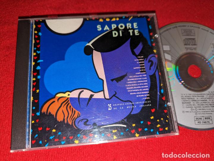 CD di Musica: SAPORE DI TI 25 grandes exitos originales musica italiana CD 1990 BMG ESPA&Ntilde;A SPAIN