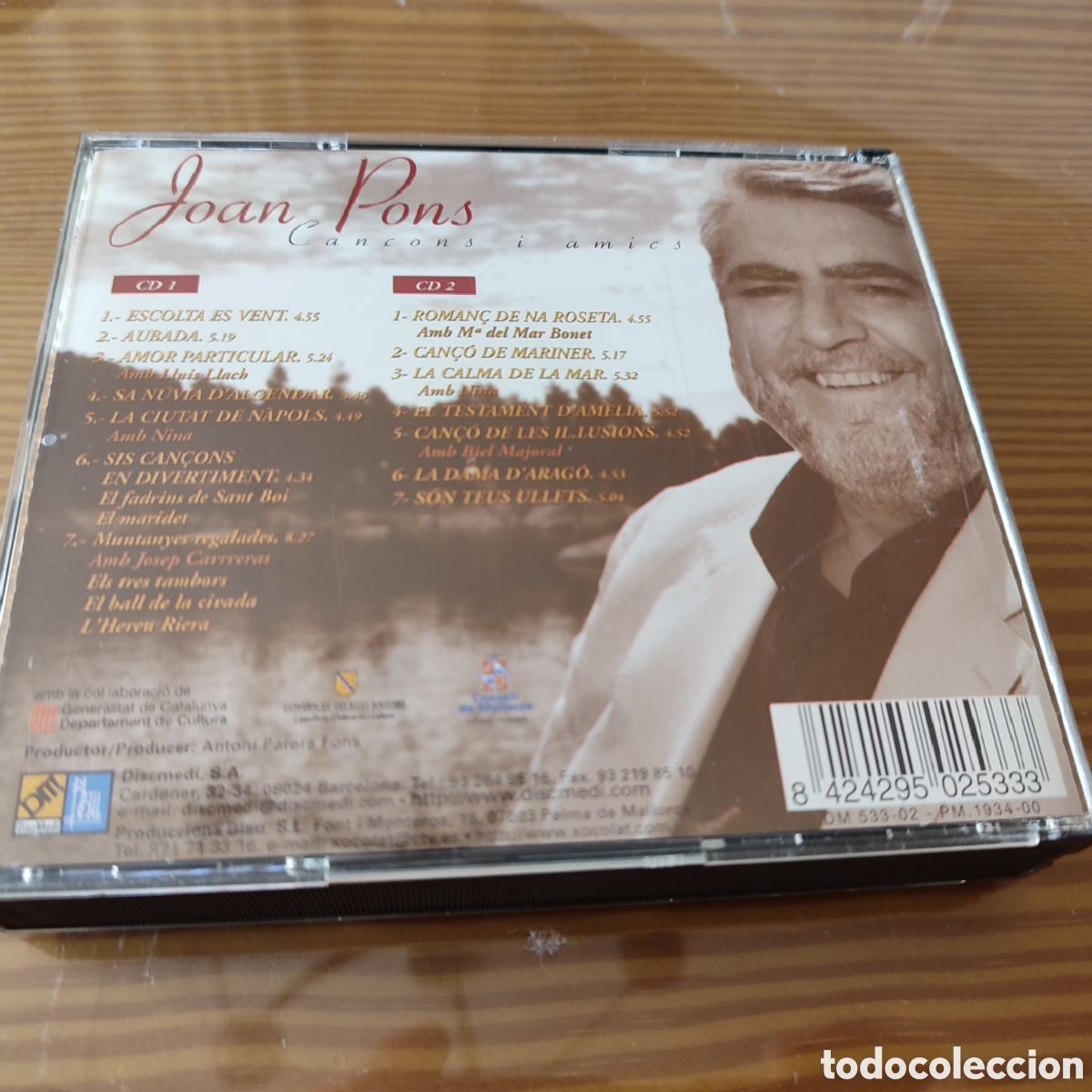 CDs de m&uacute;sica: Doble cd de Joan Pons &rdquo; Can&ccedil;ons I Amics &rdquo; - Foto 4