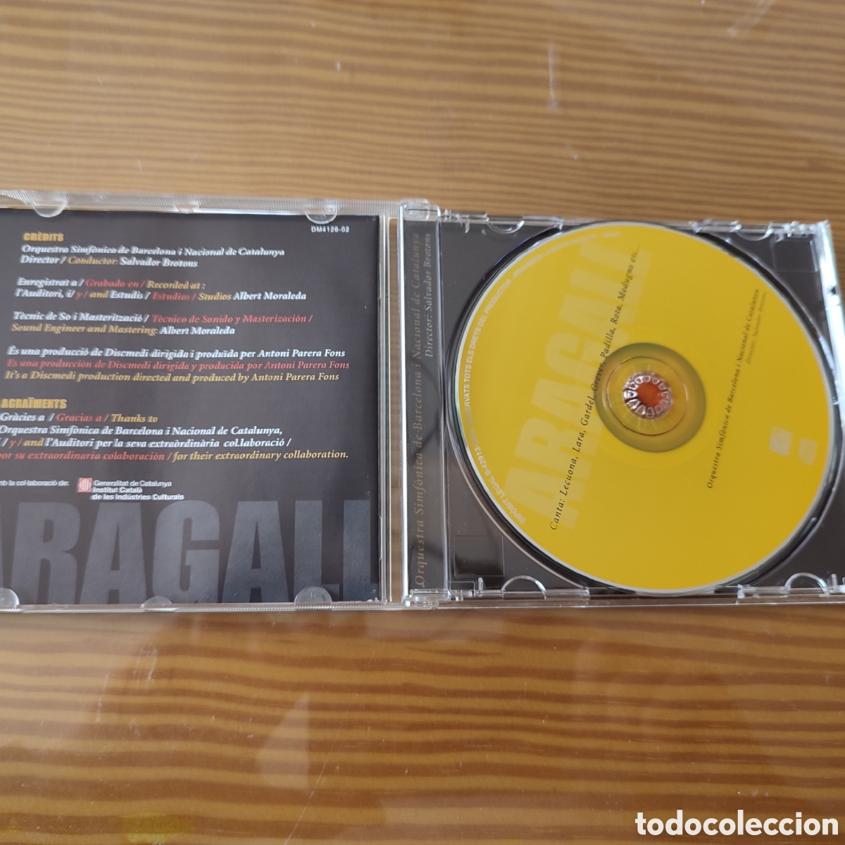 CDs de m&uacute;sica: Cd de Jaume Aragall - Foto 2
