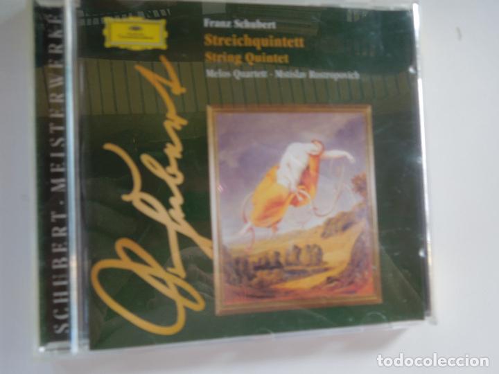 CDs de m&uacute;sica: FRANZ SCHUBERT - STREICHQUINTET - STRING QUINTET - ROSTROPOVICH - Foto 1