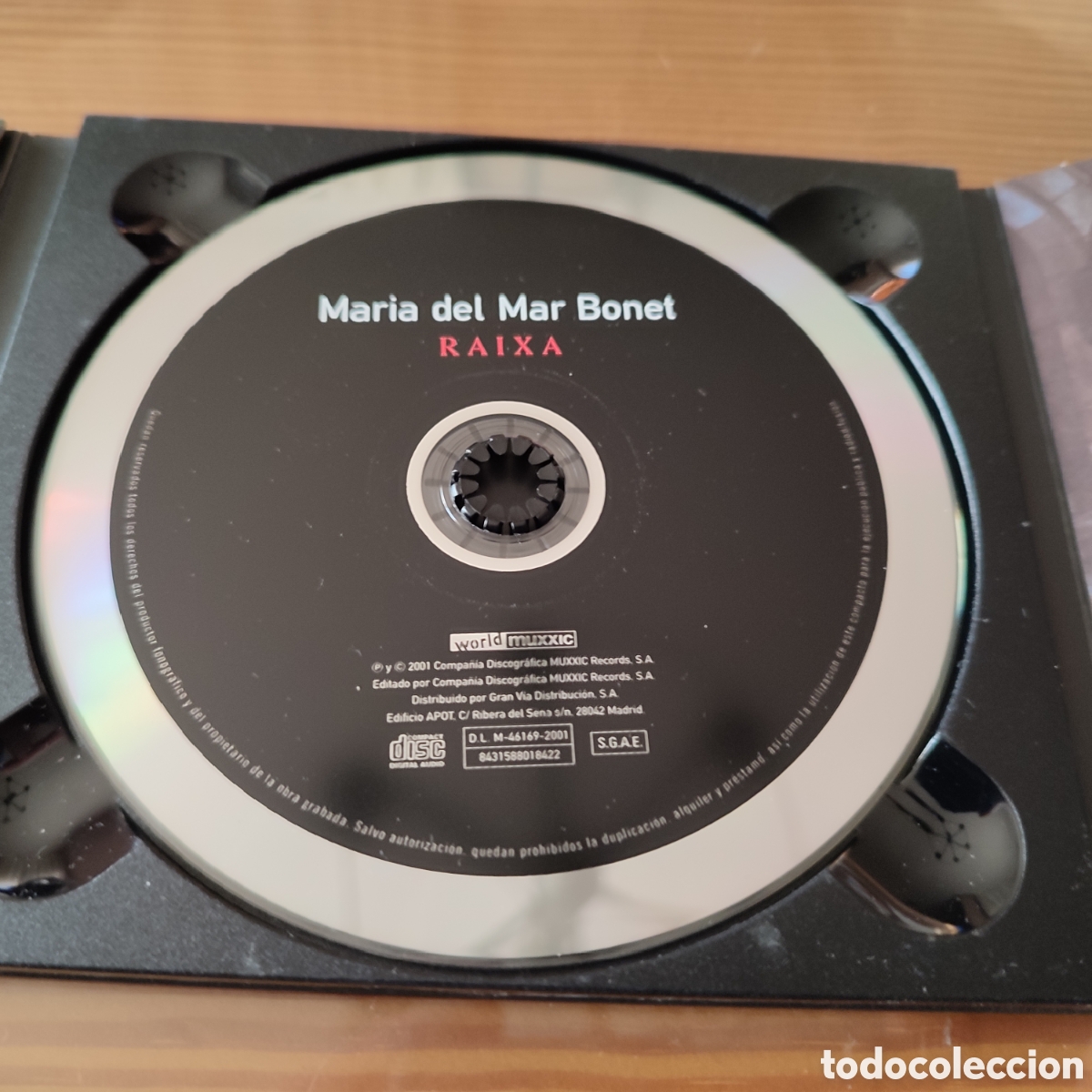 CDs de m&uacute;sica: Cd de Marina Del Mar Bonet &rdquo; Raixa &rdquo; - Foto 2