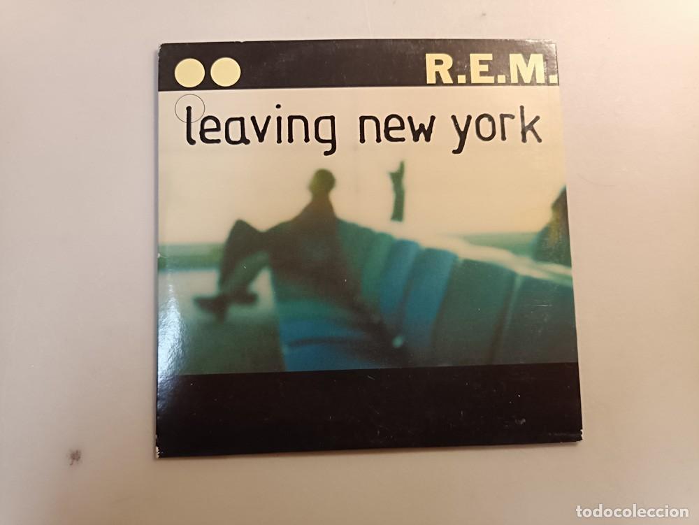 CDs de m&uacute;sica: CD MAXI REM - LEAVING NEW YORK - Foto 1