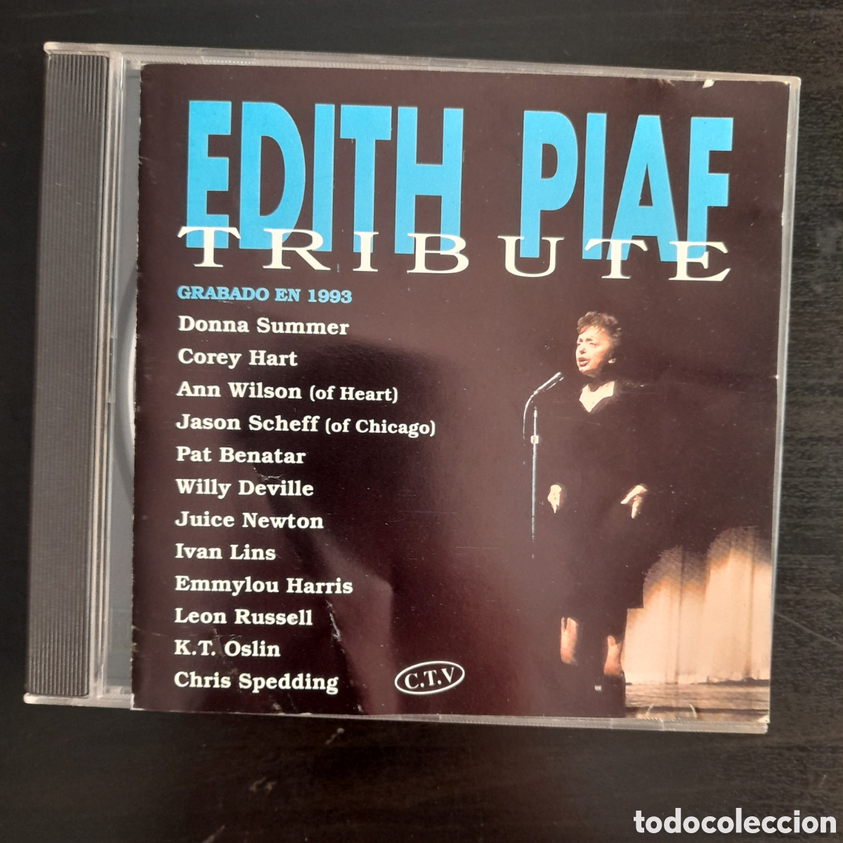 CDs de m&uacute;sica: Edith Piaf Tribute. CD, Compilation 1994 Espa&ntilde;a - Foto 1