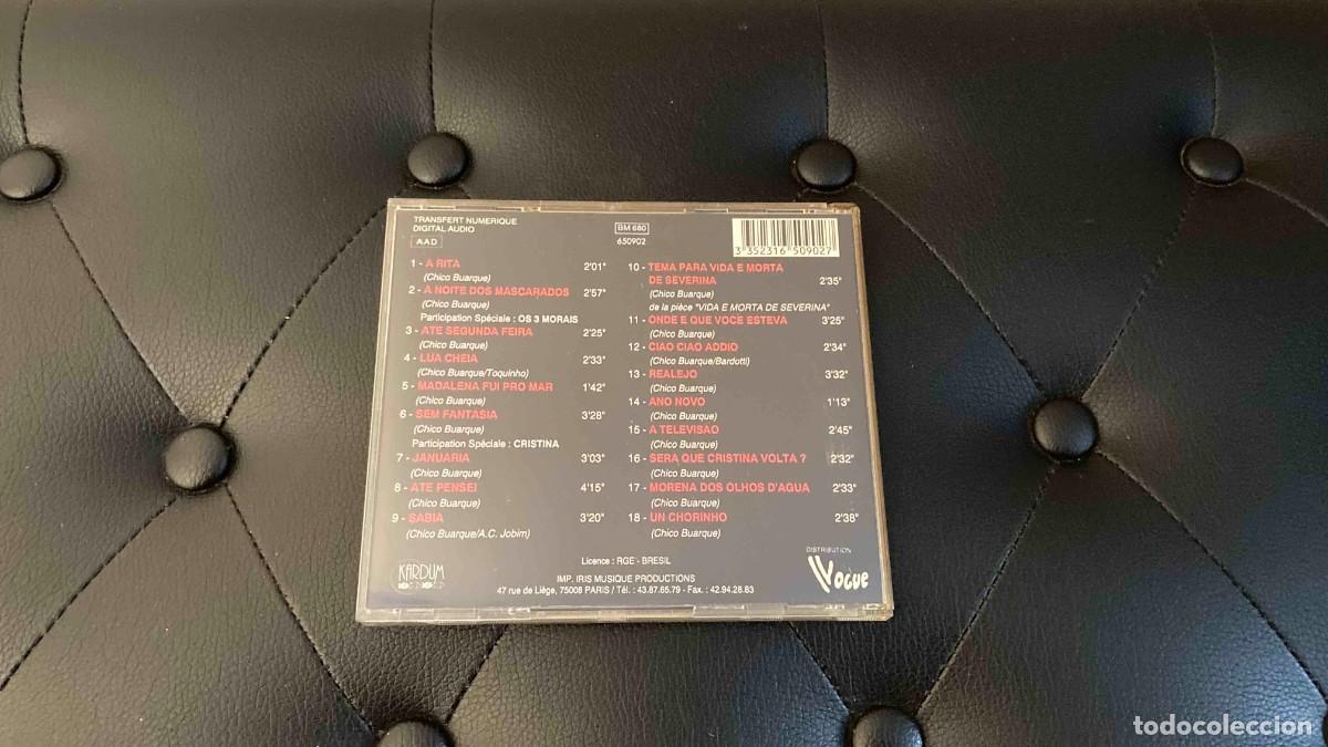 CDs de m&uacute;sica: CD. Chico Buarque. Premiers succes - Foto 2